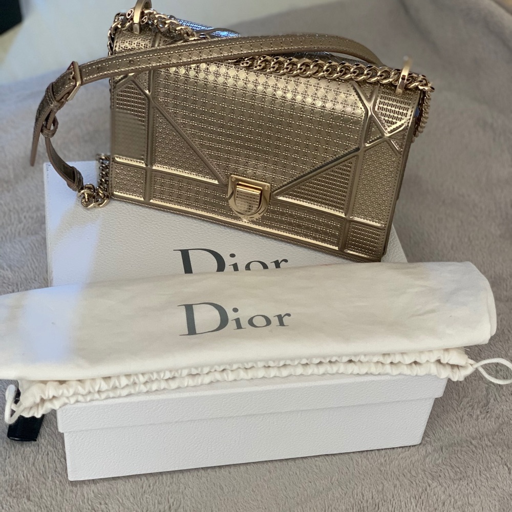 DiOR DIORAMA CALFSKIN BAG
